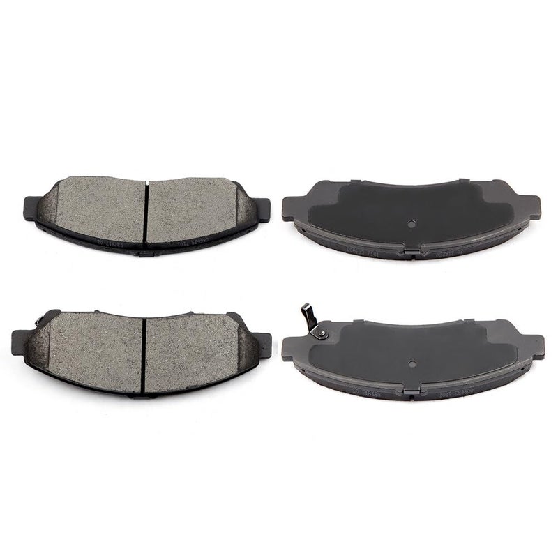 ECCPP D1280-8396 Front Ceramic Disc Brake Pad Set Fit For Acura MDX 2007-2019,For Acura ZDX 2010-2013,For Honda Pilot 2009-2019,For Honda Ridgeline 2017-2019 - Image 1